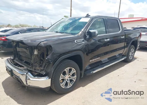 2019 GMC Sierra 1500 Slt из США, поврежденный, VIN 3GTP8DED5KG136102
